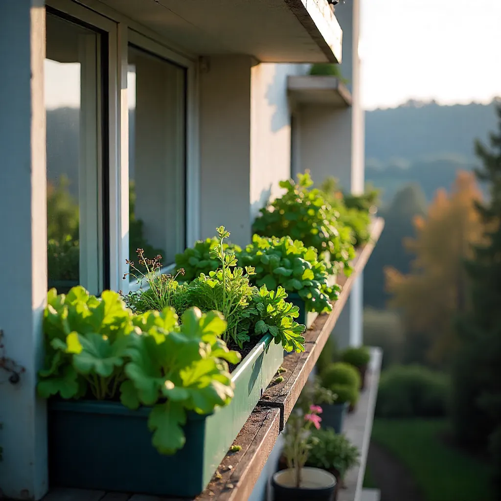 Kontakta oss för balkongodling